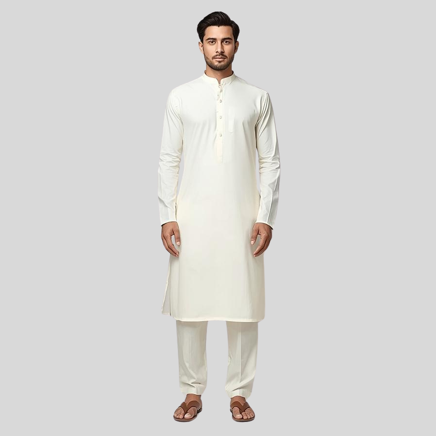 ELVAR Royal Collection Off White - Unstitched Fabric