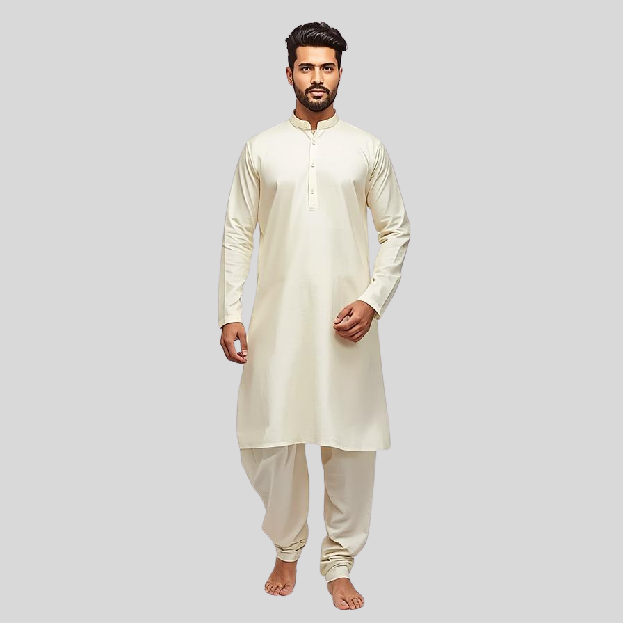 ELVAR Boskey Off White - Unstitched Fabric