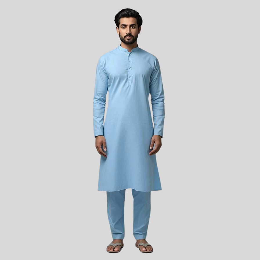 ELVAR Royal Collection Sky Blue - Unstitched Fabric