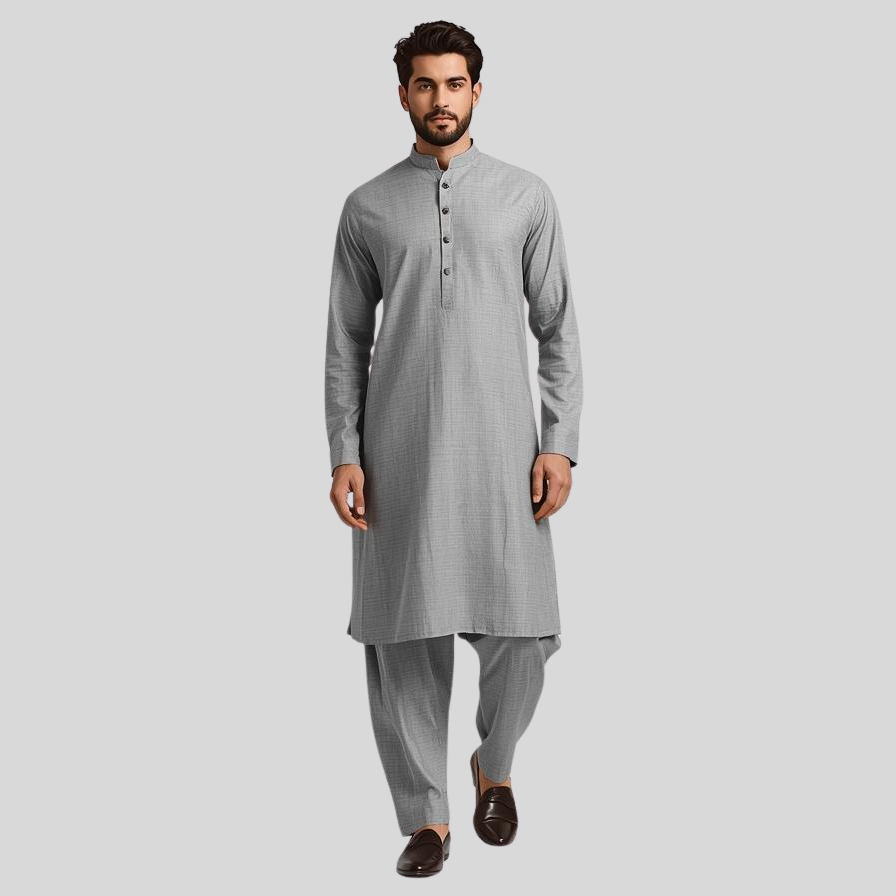 ELVAR Classic Silver Grey - Unstitched Fabric